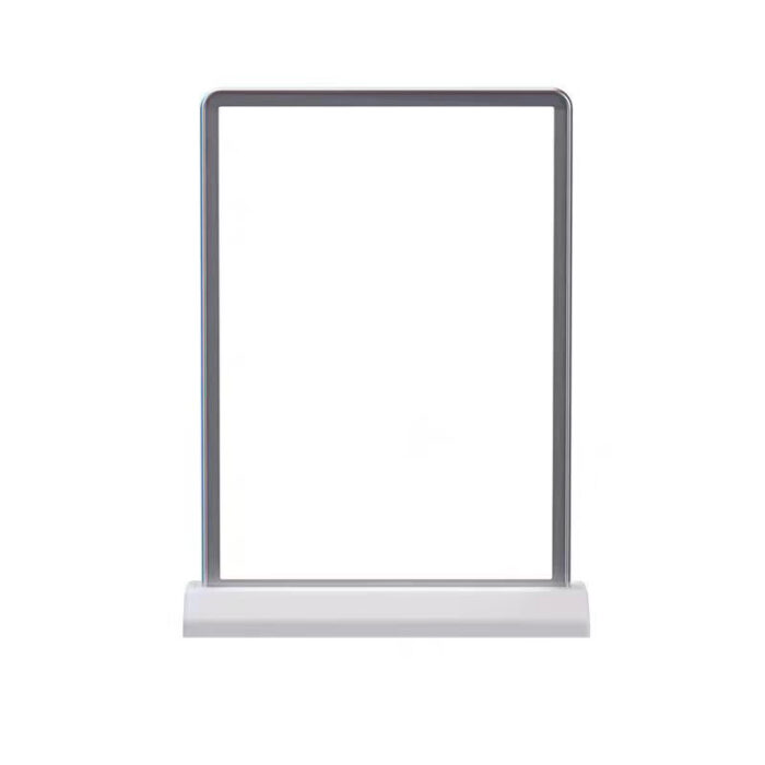 rechargeable desktop light box blank