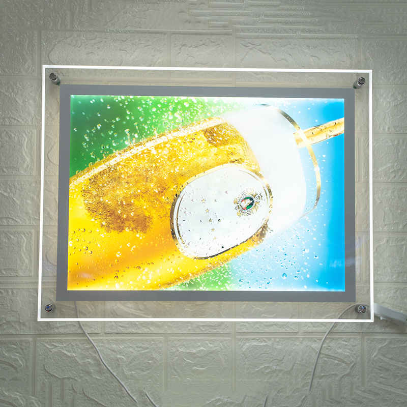 wall mounted crystal lightboxes