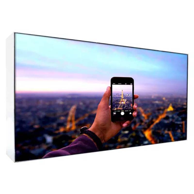 tension fabric lightboxes with phone theme