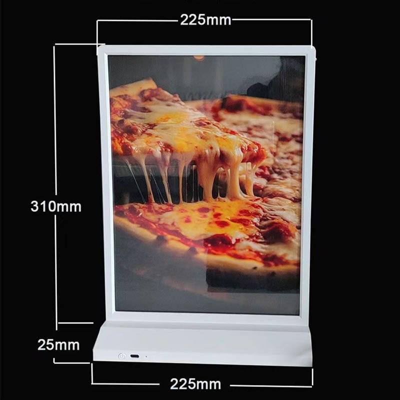A4 size rechargeable desktop light box stand