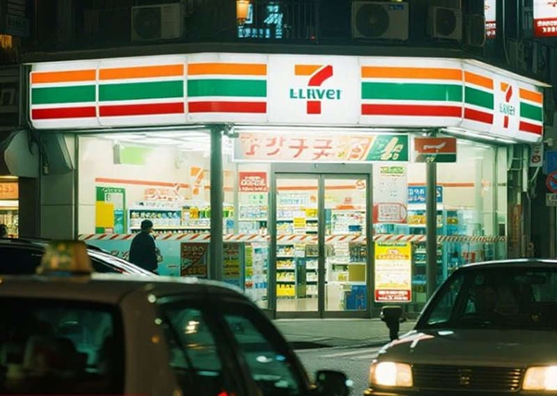 7 eleven convenience store sign