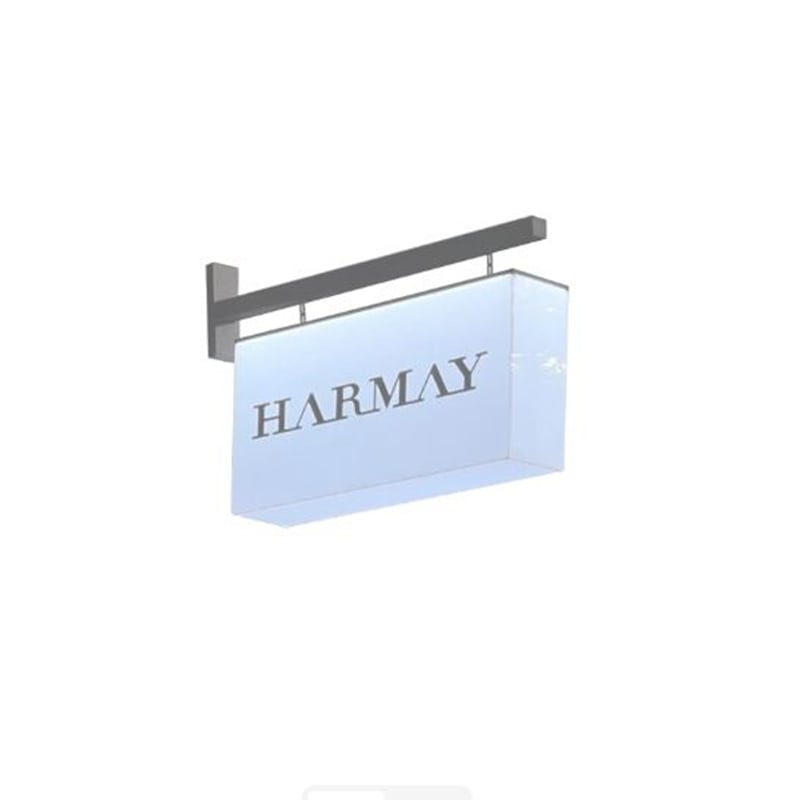 projecting hanging sign