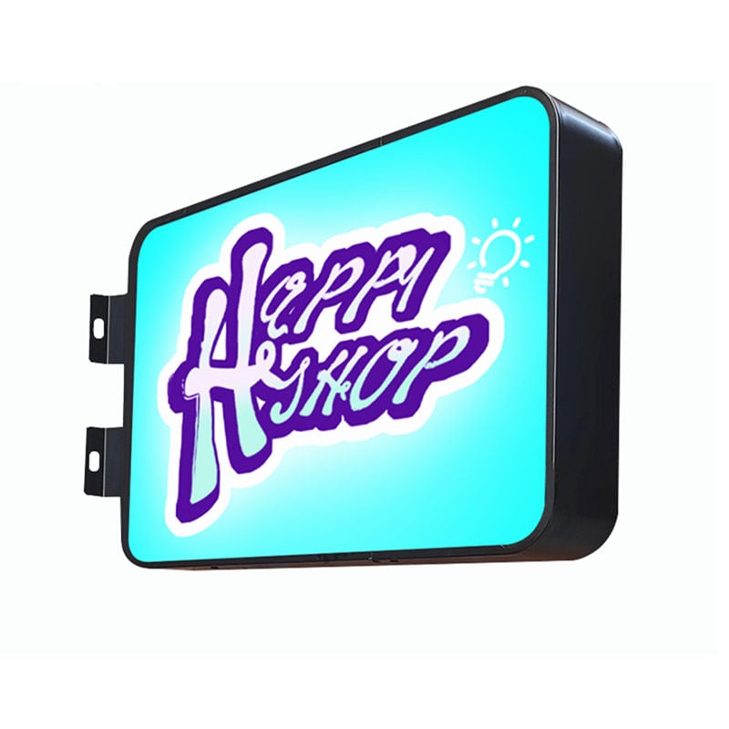 custom printed rectangle blade signs