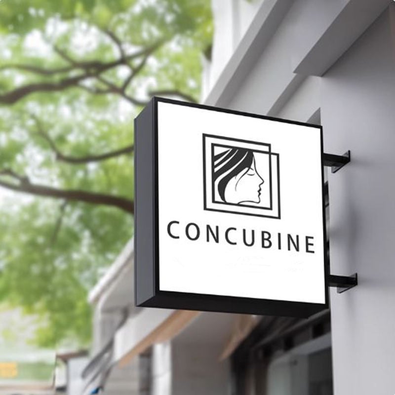 square blade sign double sided