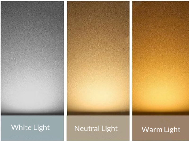 3 color temperatures options for acrylic lightbox billboard