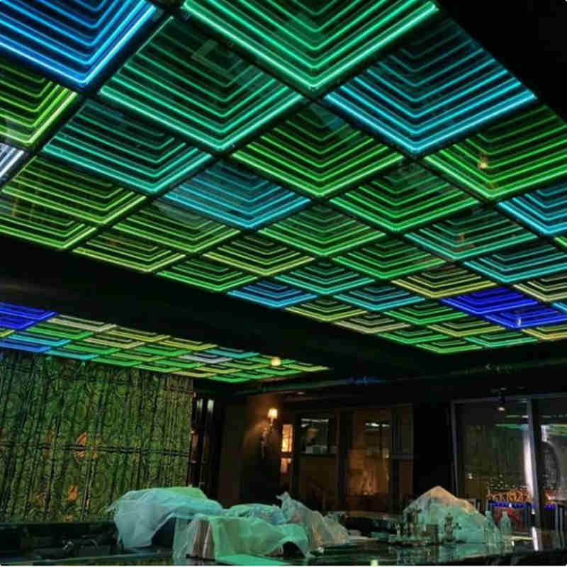 infinity mirror ceiling